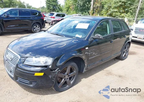 2007 Audi A3 2.0T z USA, uszkodzony, nr VIN WAUHF78PX7A067525